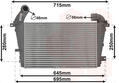 VAN WEZEL Интеркулер 37004585